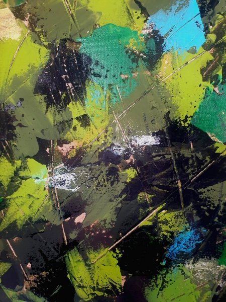 Additional view 4: Contemporary Art Landscape Painting Bright Emptiness | 002/06 by painter Eddie Davidov acrylic canvas 