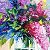 A bouquet of lilacs in a glass – buy