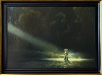 Forest Secret: Magical Light and Mystery