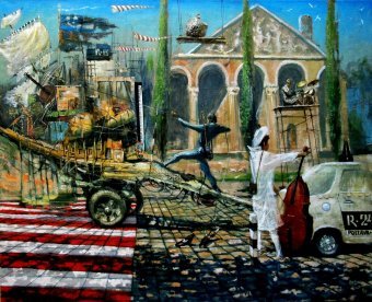 En tournées de concerts.