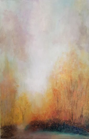 Light and Fog in an Autumn Landscape