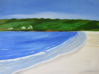Strandspaziergang Malin, Irland