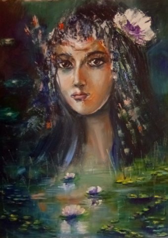Женщина ночная кушинка. Тайны в воде