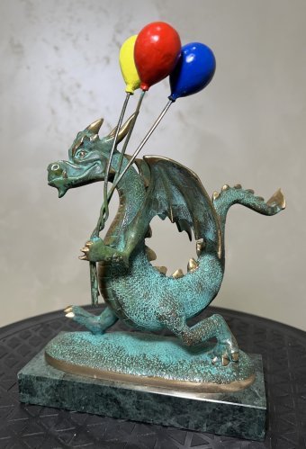 Sculpture "Tiffany", sculpteur Vitaliy Semenchenko Bronze à la Jose Art Gallery