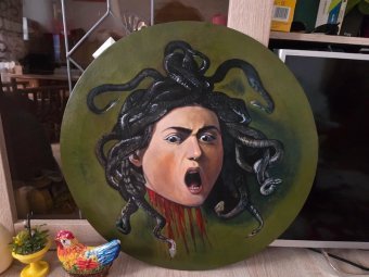 Medusa Caravaggio copy