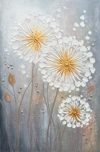 Painting "Summer breath" by painter Olena Shevchenko acrylic canvas at Jose Art Gallery