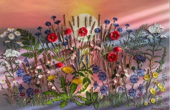 Sculpture "Down melody" by sculptor Larisa Ruy Mixed method at Jose Art Gallery