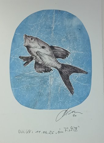 Fish IV Painting by Lochter Andreas - Jose Art Gallery