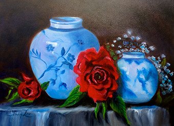 Rose Still Life