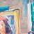 Green vase – painting