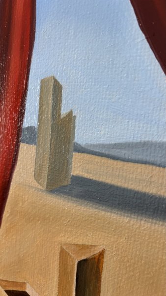 Additional view 7: Symbolism Nude Painting The Hidden Stage of My I by painter Inna Yarmolenko oil canvas 