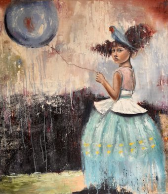 Photographie "Oiseau bleu", photographe Sveta Makarenko à la Jose Art Gallery