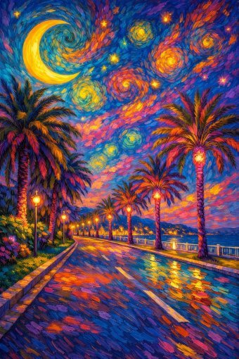 Fotografia "Il carnevale della luna", fotografo Trinity Nova alla Jose Art Gallery