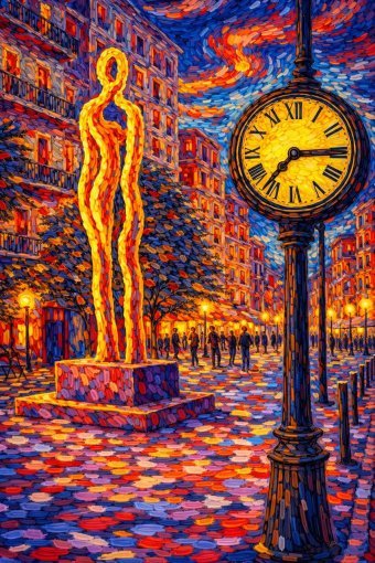Digital Art "Hour" by digital artist Trinity Nova at Jose Art Gallery