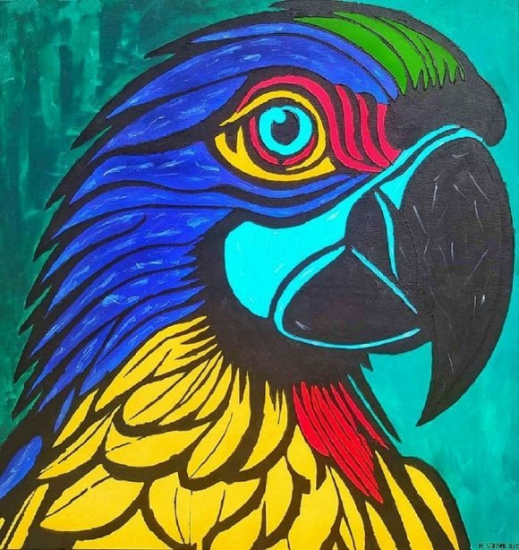 Tropical Parrot