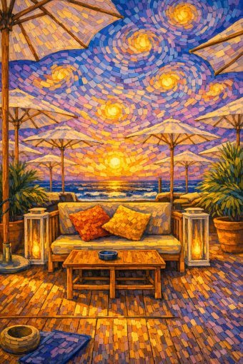 Digital Art "Bossa Nova" by digital artist Trinity Nova at Jose Art Gallery