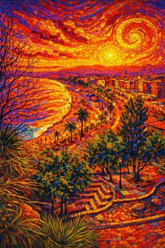 Arte digital "NOVA MIRAGE", artista digital Trinity Nova en Jose Art Gallery