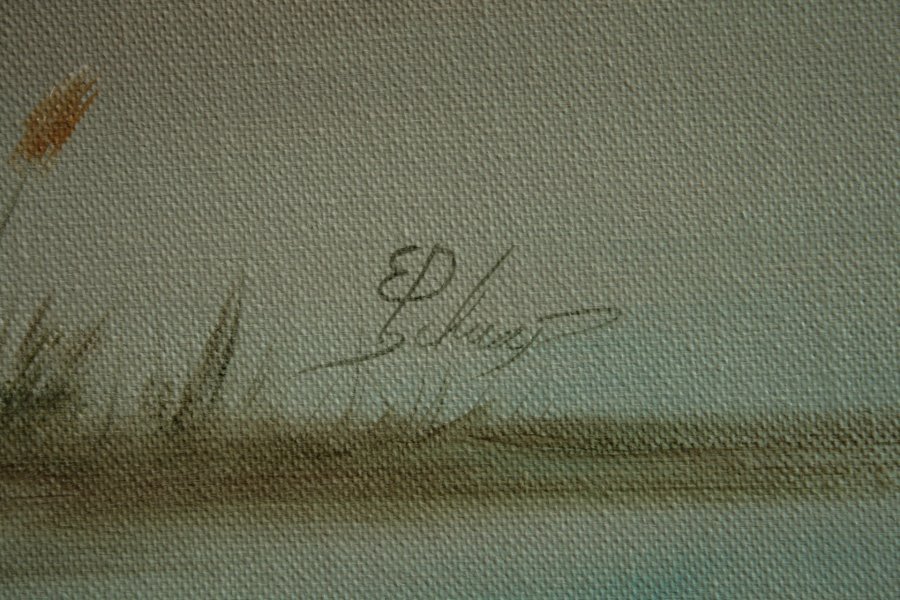 Additional view 8: Surrealism Animal Painting Surveyors by painter Ed Schaap oil canvas 
