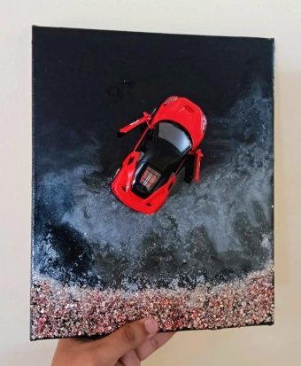 Ikonische Ferrari Traumwagen-Kunst 2025