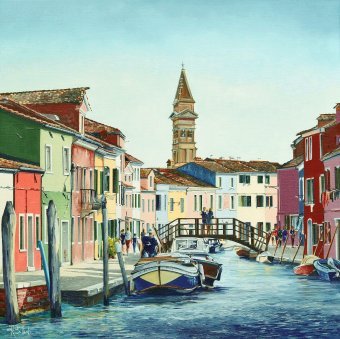 Venice on the island of Burano