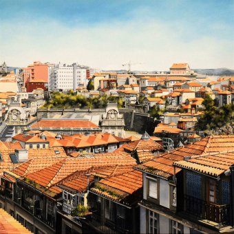 The rooftops of Porto