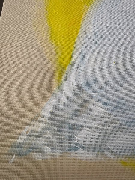 Additional view 3: Minimalism Interior Painting The Guardian by painter Geula acrylic canvas 