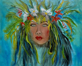Hawaiian Hula Dancer