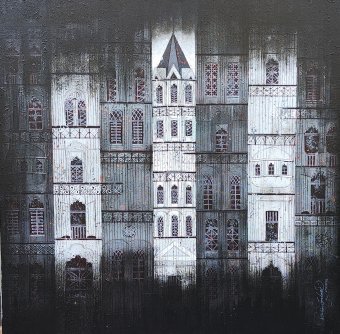 Traumhafte Stadtlandschaft bei Nacht