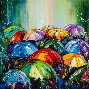 Colors in the Rain