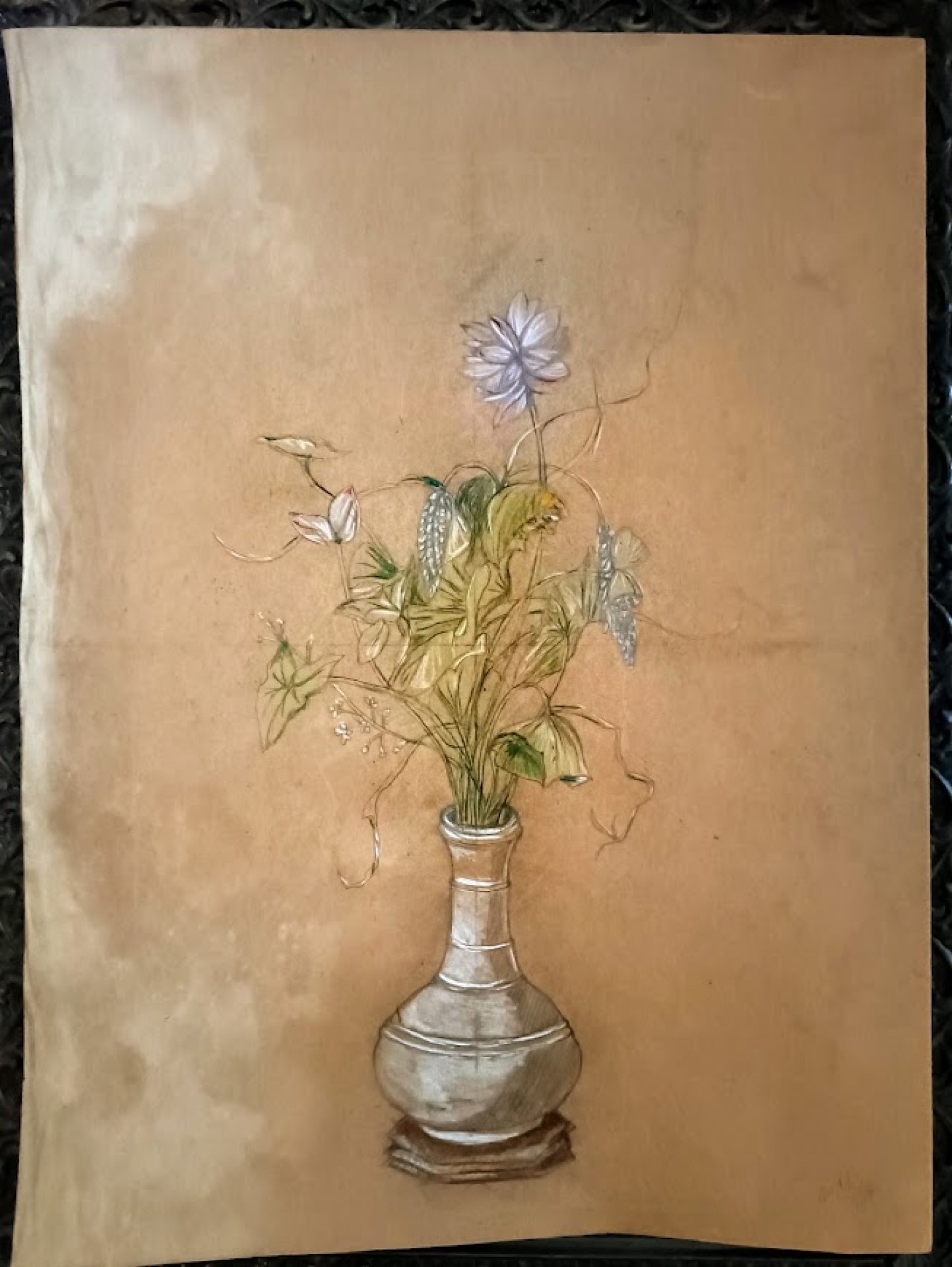 Flowers in Time Painting by roberto ferrando
