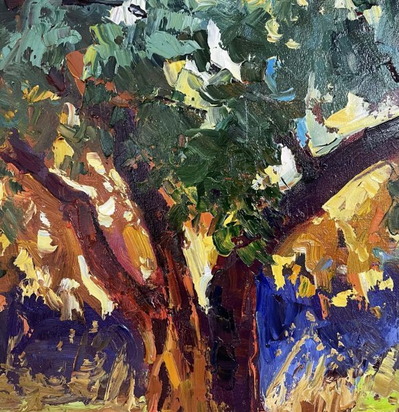 Gemlde Alter Olivenbaum, Elena Yasineckaya