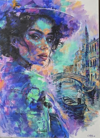 Venetian Vacation: A Young Woman's Gaze