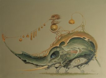 Malerei "Carillon", maler/-in Ed Schaap Öl Leinwand in der Jose Art Gallery