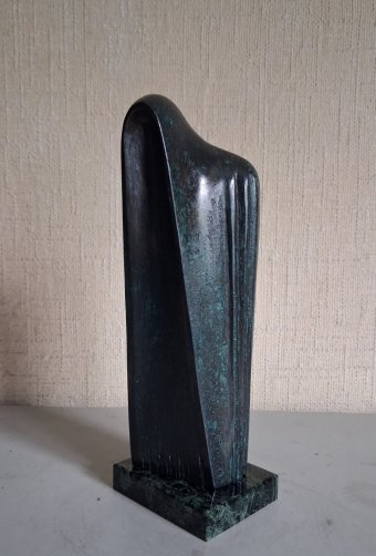 Sculpture "Ange Fatigué", sculpteur Leo Adam Bronze à la Jose Art Gallery