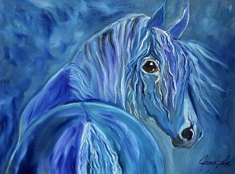 Картина "Moonstruck" | Художник Jenny Jonah | Jose Art Gallery