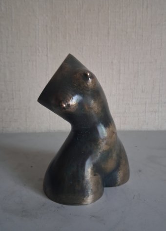 Sculpture "Vent", sculpteur Leo Adam Bronze à la Jose Art Gallery