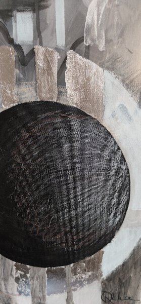 Additional view 4: Abstract Animal Painting Let them fly by painter KOlha acrylic canvas 