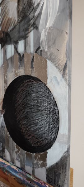Additional view 5: Abstract Animal Painting Let them fly by painter KOlha acrylic canvas 