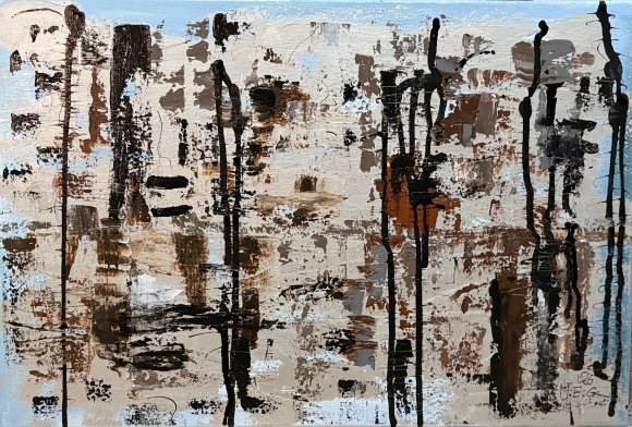 Abstraction - Silver Mountain