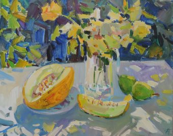 Malerei "Sommerimpression", maler/-in Anna Trachuk Öl Leinwand in der Jose Art Gallery