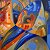 Birds' shadows – painting