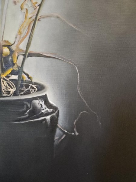 Additional view 7: Modern Flower Painting  by painter Stefano Mazzolini oil canvas 