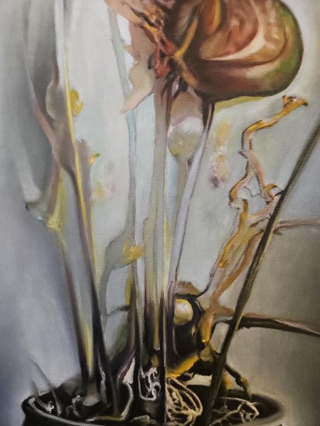 Additional view 8: Modern Flower Painting  by painter Stefano Mazzolini oil canvas 