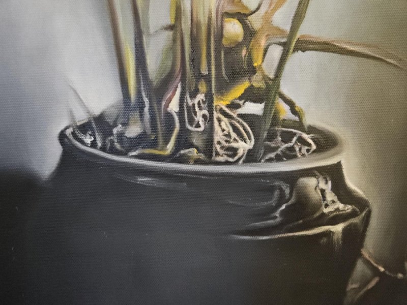 Additional view 9: Modern Flower Painting  by painter Stefano Mazzolini oil canvas 