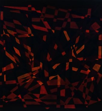 Graphik "Am Anfang der Nacht XII", illustrator Zafiro Tinte Papier in der Jose Art Gallery