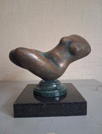 Sculpture "Techiya", sculpteur Leo Adam Bronze à la Jose Art Gallery