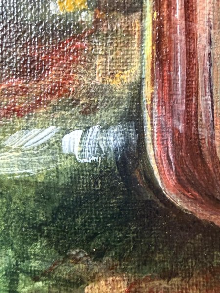 Immagine aggiuntiva 5: Cubismo Miniatura Pittura "Barattolo di marmellata", pittore Nikolaienko Julia acrilico tela 