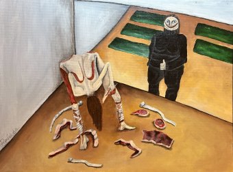 Pittura "", pittore rejolda acquerello cartone alla Jose Art Gallery