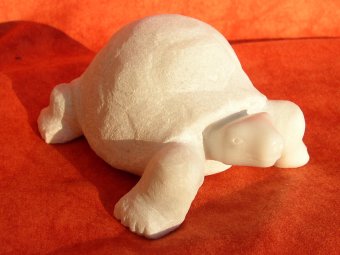 Sculpture "Art de tortue en marbre", sculpteur Sculi Pierre à la Jose Art Gallery