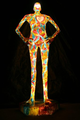 Sculpture "Plenitude" by sculptor Sculi Mixed method at Jose Art Gallery